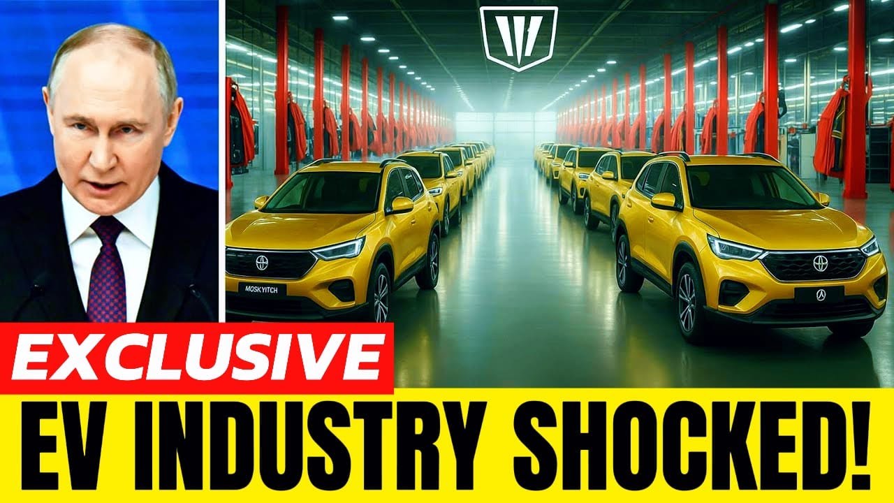 Russia Announces New Energy Vehicles That Will Shake the ENTIRE EV Industry!